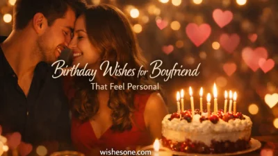 Birthday Wishes for Boyfriend