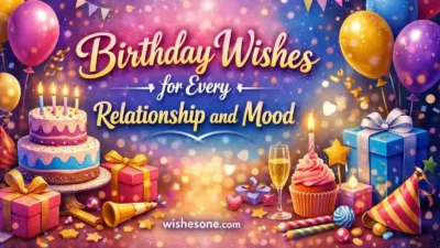 Birthday Wishes for Every Relationship and Mood