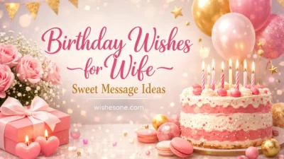 Birthday Wishes for Wife