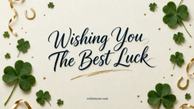Wishing You The Best Luck